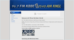 Desktop Screenshot of midkansasradio.com